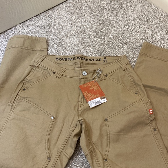 NWT Dovetail Khaki Workwear Pants - Picture 3 of 5